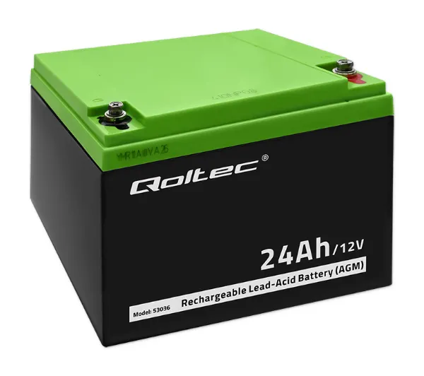Akumulator QOLTEC 53036 24Ah 12V