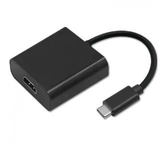 Adapter Qoltec 50375 HDMI do USB-C Czarny