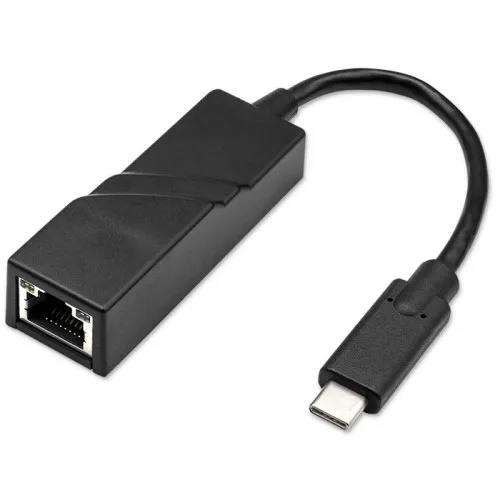 Adapter Qoltec 50378 RJ-45 do USB-C Czarny