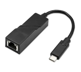 Adapter Qoltec 50378 RJ-45 do USB-C Czarny