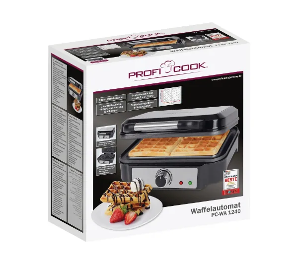 ProfiCook PC-WA 1240 1000W Regulacja temperatury