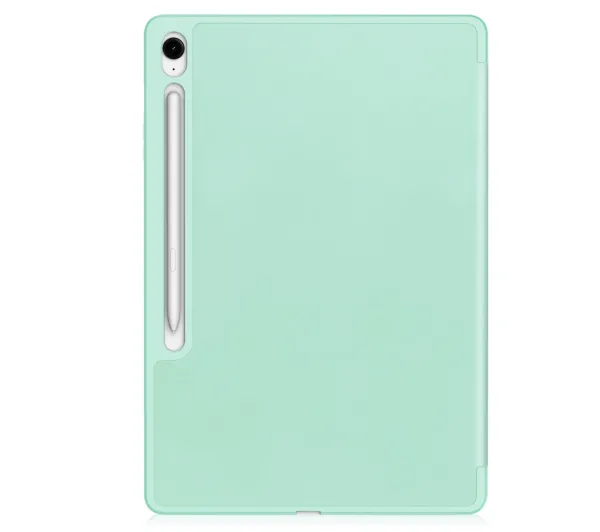 Bizon Case Tab Lizard z klapką Samsung Galaxy Tab S10 FE Plus Miętowy