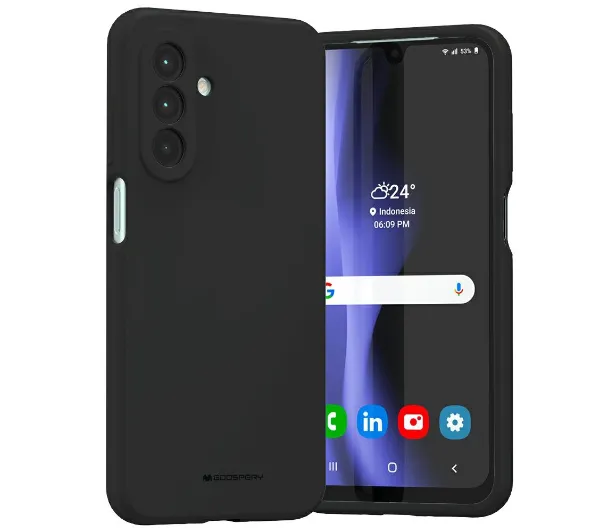Mercury Silicone do Samsung Galaxy A26 Czarny