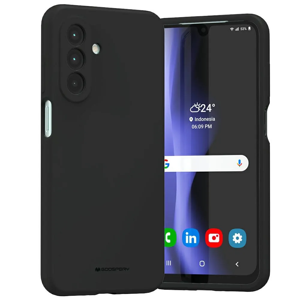 Etui Mercury Silicone do Samsung Galaxy A26 Czarny