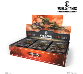 Rozszerzenie do gry World of Tanks: The Card Game Booster Display First Strike