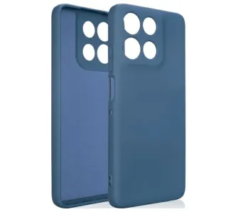 Etui Beline Silicone do Motorola Moto G56 5G Niebieski