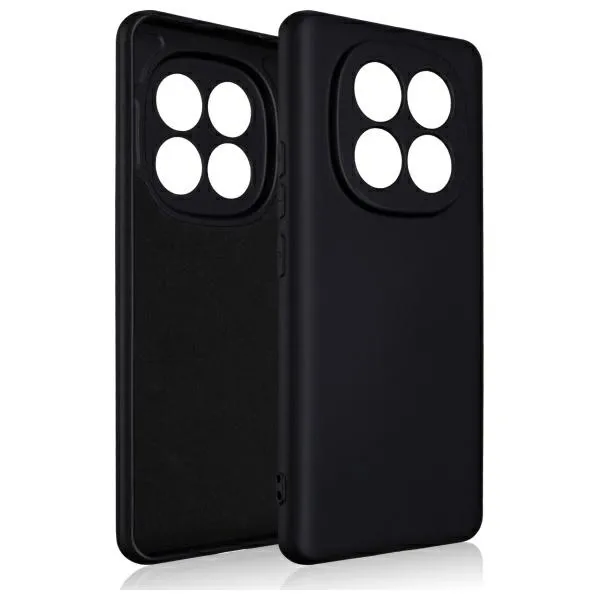 Etui Beline Silicone do Xiaomi Redmi Note 14 Pro Plus 5G Czarny