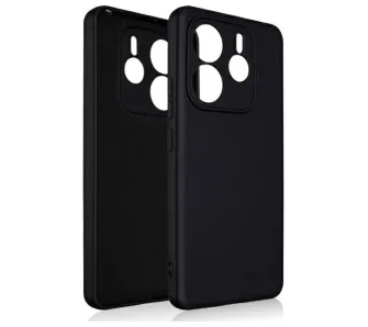 Etui Beline Silicone do Xiaomi Redmi Note 14 5G Czarny