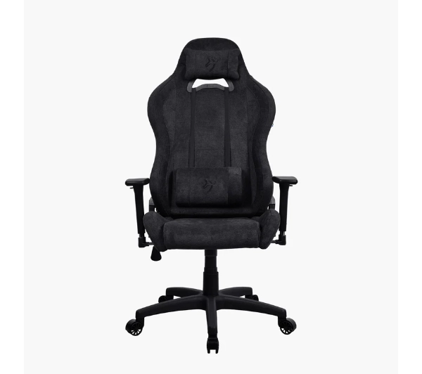 Arozzi Torretta Soft Fabric Pure Black Gamingowy do 120kg Tkanina Czarny - Kup na Raty - RRSO 0%