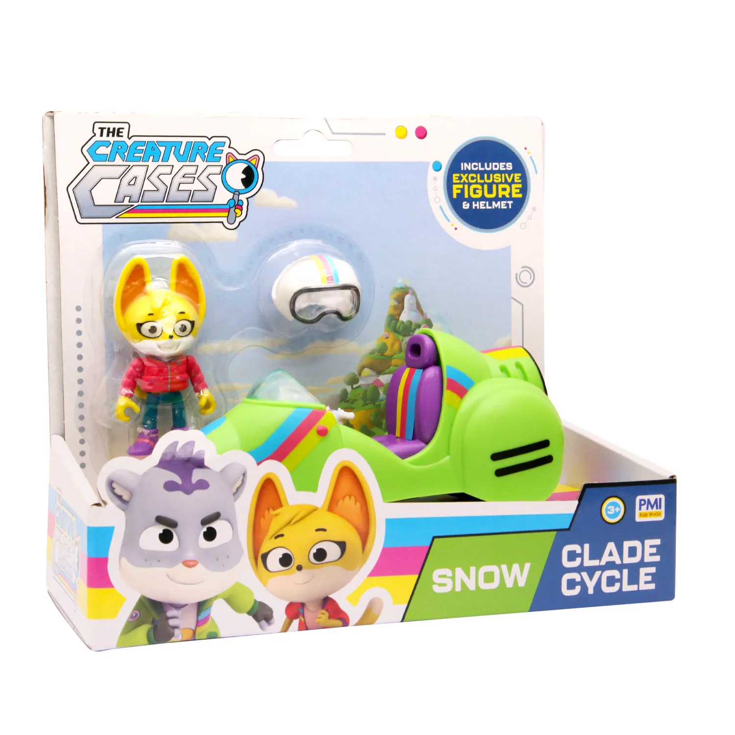Figurka PMI Kids World The Creature Cases Clade Cycle Snow