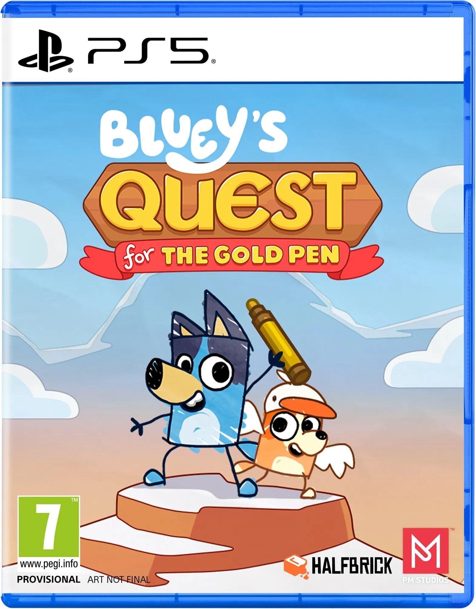 Bluey's Quests for the Gold Pen Gra na PS5
