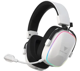 Słuchawki bezprzewodowe z mikrofonem Secret Gear SX2 Nauszne Biało-czarny