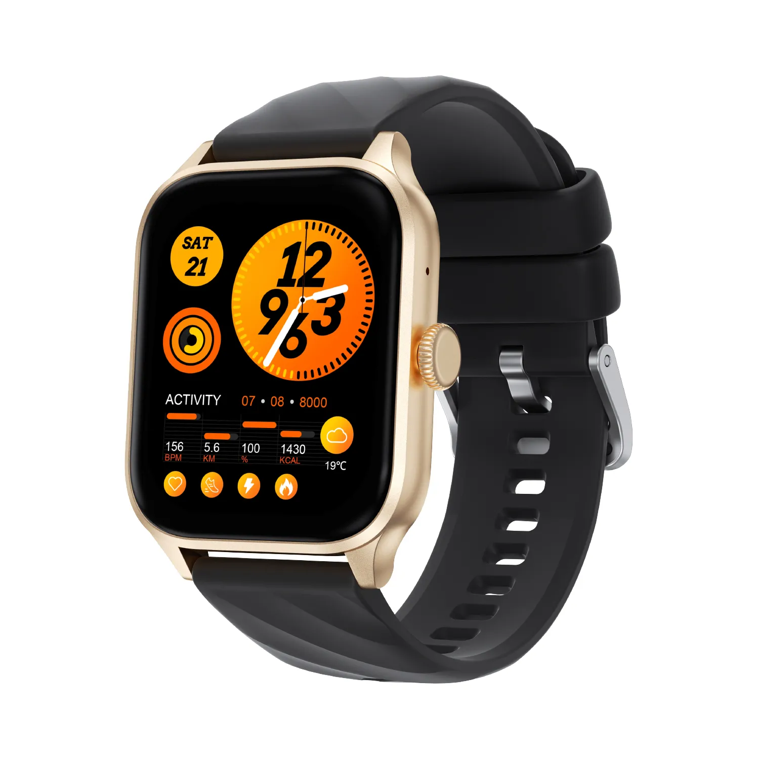 Smartwatch Weofly Active Złoty