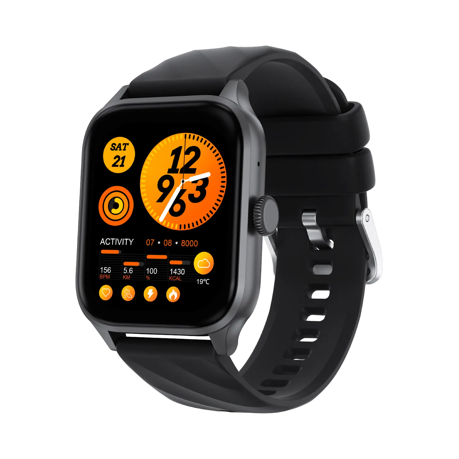 Smartwatch Weofly Active Czarny