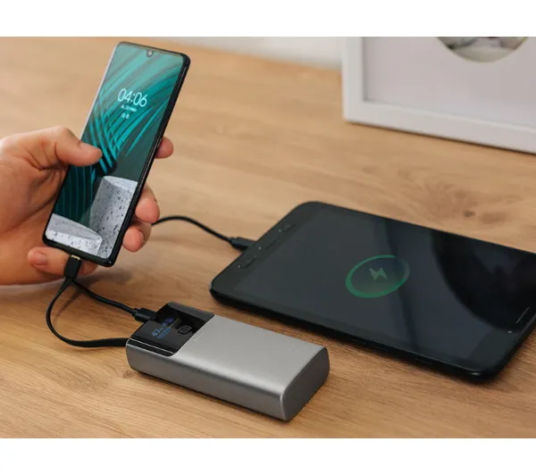 Tracer Comet 10000mAh PD QC 22,5W Szary