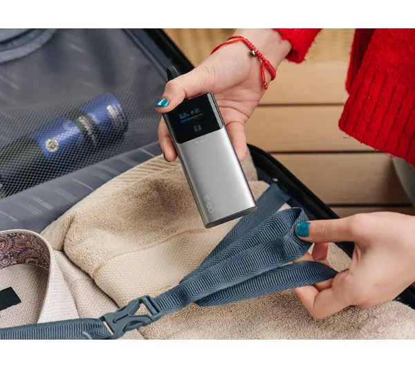 Tracer Comet 10000mAh PD QC 22,5W Szary