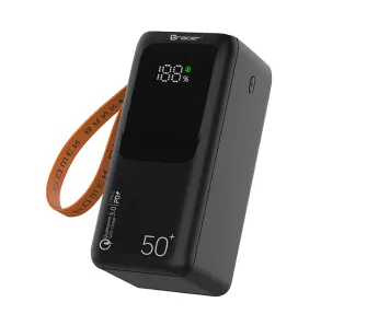 Powerbank Tracer Vouge-5 50000mAh QC PD 22,5W Czarny