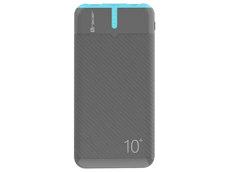 Powerbank Tracer EnerGo 10000mAh Szaro-niebieski