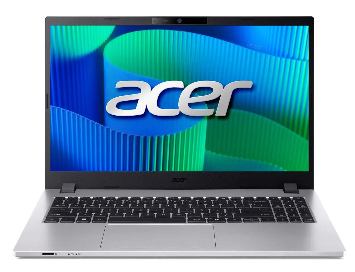 Laptop Acer TravelMate P2 TMP215-55-TCO 15,6" Core 5 120U 16GB RAM 512GB Dysk SSD Srebrny Funkcje AI