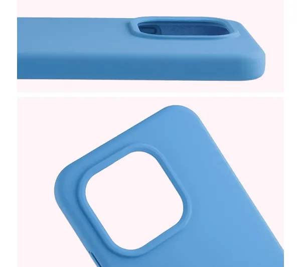 Bizon Soft Case do Xiaomi 15T Niebieski