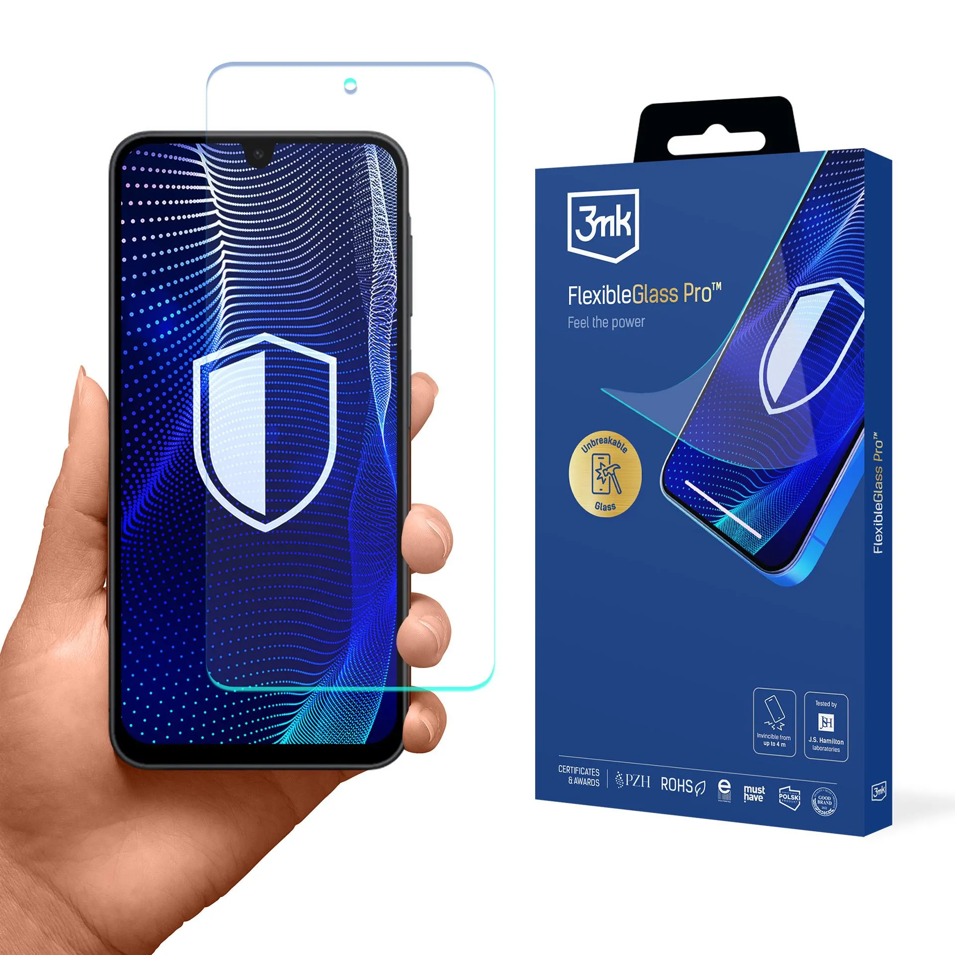 Szkło hybrydowe 3mk FlexibleGlass Pro do Galaxy A17 5G/ 4G