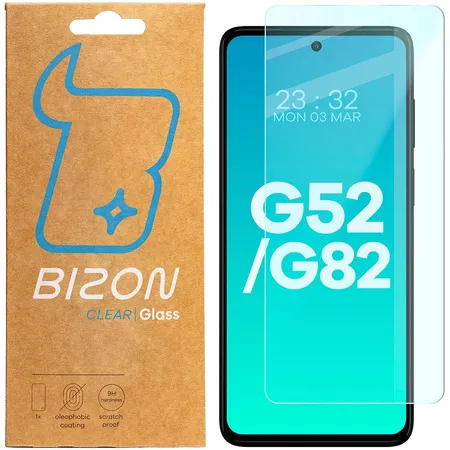 Szkło hartowane Bizon Clear do Motorola Moto G52 / G82