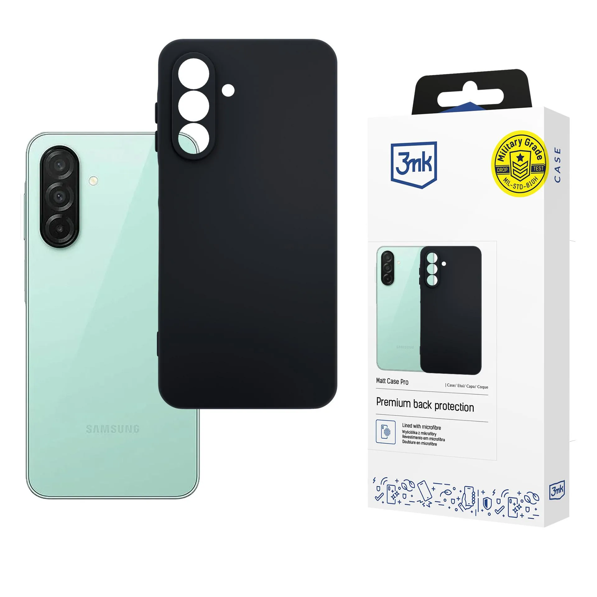 Etui 3mk Matt Case Pro do Galaxy A27 5G Czarny