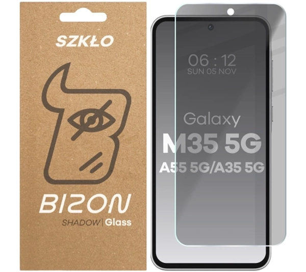 Bizon prywatyzujące Clear Shadow do Samsung Galaxy M35 5G / A35 5G / A55 5G