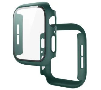 Etui Bizon Case Watch Adamo do Apple Watch SE 3 / SE 2 / SE / 6 / 5 / 4 44mm Ciemnozielony