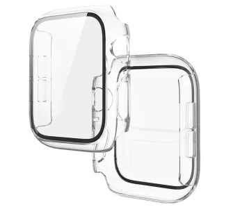 Etui Bizon Case Watch Adamo do Apple Watch SE 3 / SE 2 / SE / 6 / 5 / 4 44mm Przeźroczysty
