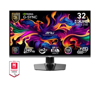 MSI MPG 322URX QD-OLED 31,5" 4K 240Hz 0,03ms Gamingowy - Kup na Raty - RRSO 0%