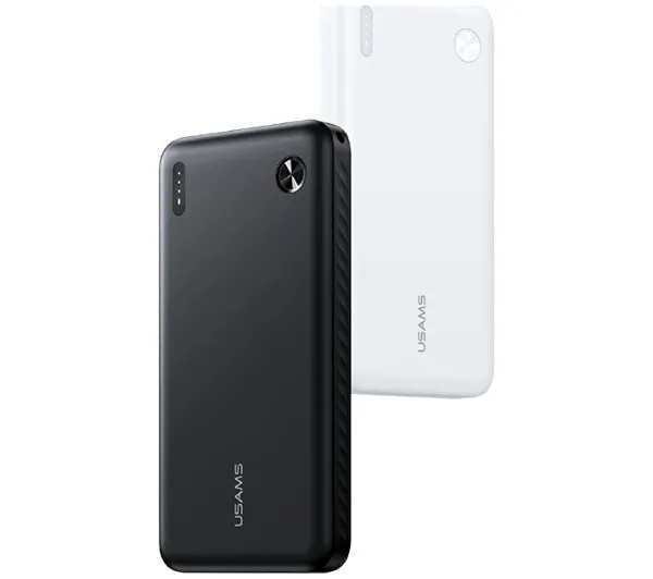 USAMS PB83 2xUSB-A 1xUSB-C 10000mAh Biały