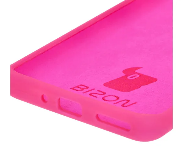Bizon Bizon Soft Case do OnePlus 12R Neonowy-różowy