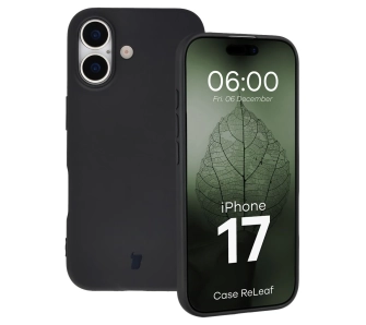Etui Bizon ReLeaf do Apple iPhone 17 Czarny