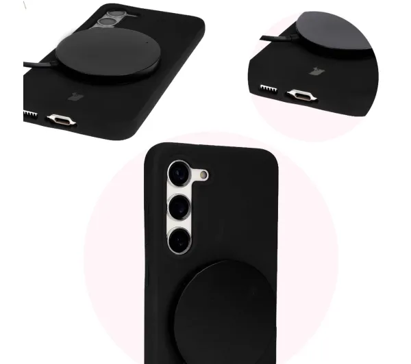 Bizon Soft Case do Samsung Galaxy S23 Czarny