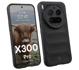 Etui Bizon Tur do Vivo X300 Pro Czarny