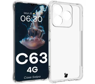 Bizon Salpa do Realme C63 4G Przezroczysty