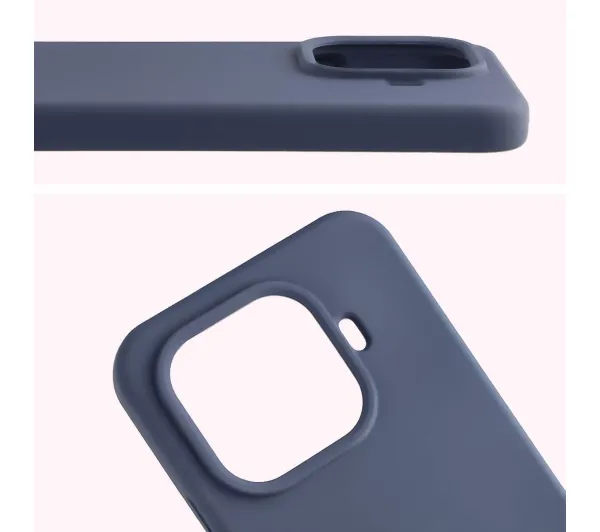 Bizon Soft Case do Xiaomi 15T Pro Ciemnoniebieski