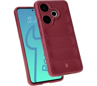 Bizon Tur do Xiaomi Poco F6 Burgundowy