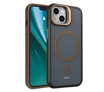 Etui Etteri Morning Fog do iPhone 15 Brązowy