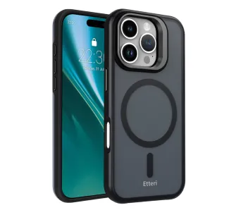 Etui Etteri Morning Fog do iPhone 16 Pro Max Czarny