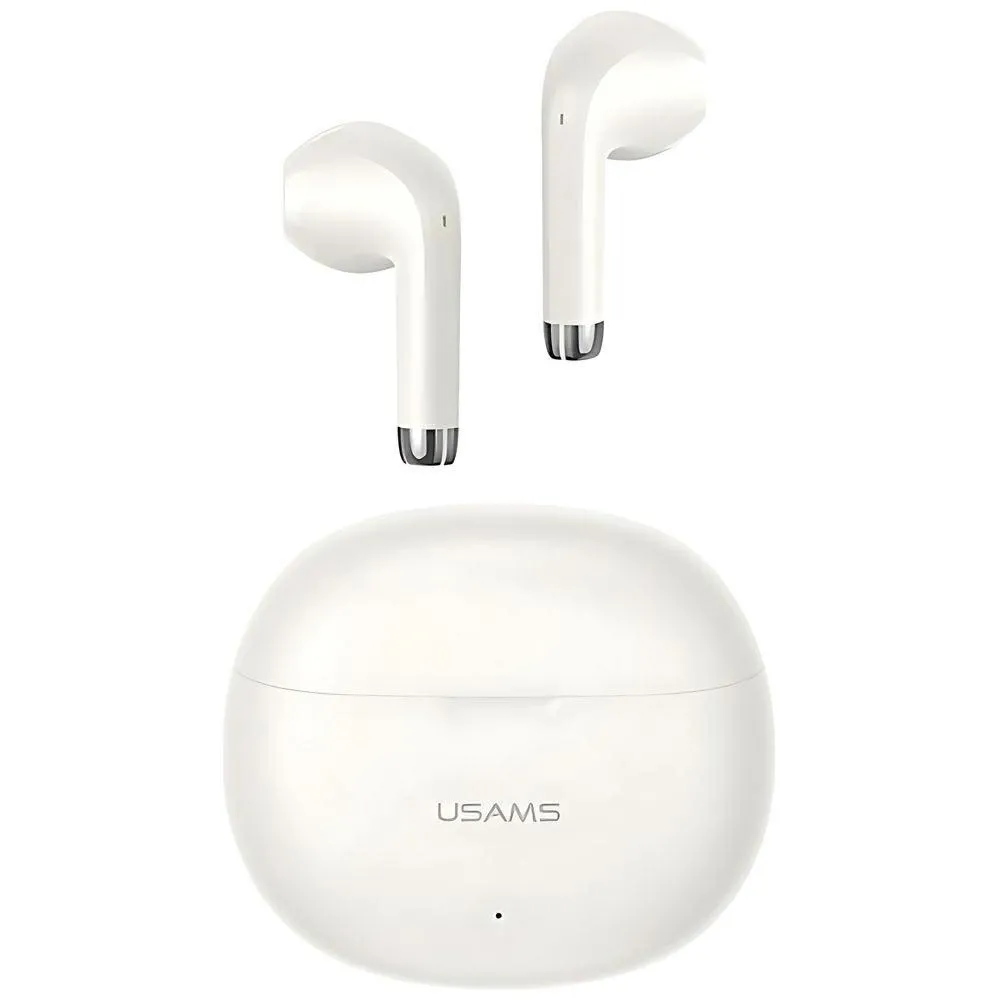 Słuchawki bezprzewodowe USAMS Rhymbo TWS Douszne Bluetooth 5.3 Beżowy