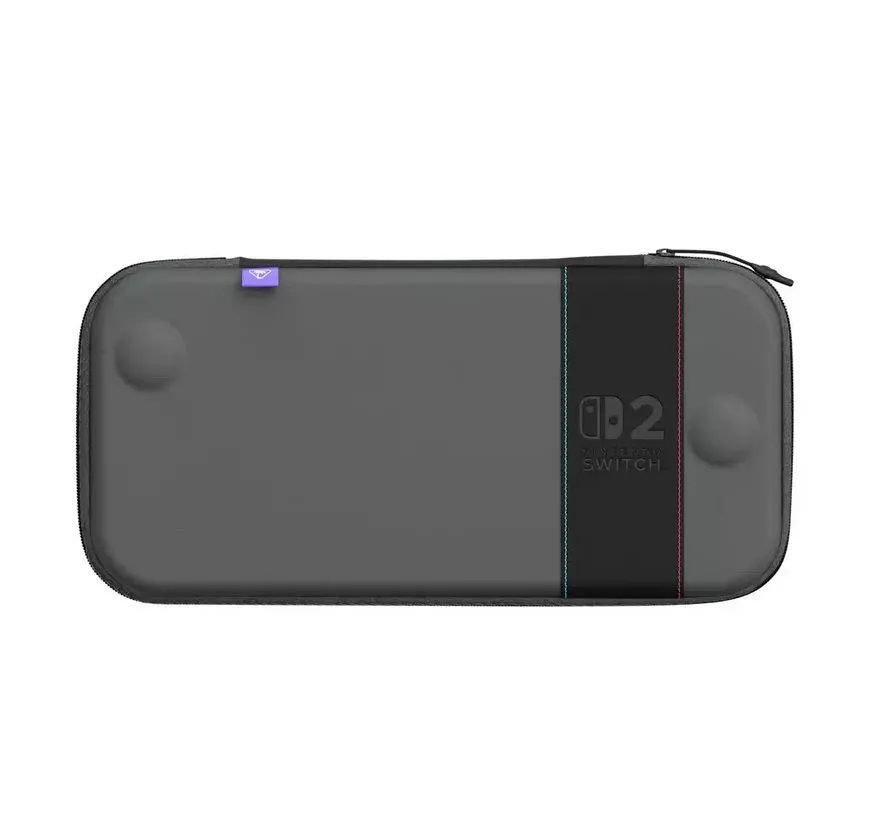 Etui Turtle Beach PlayTrek Slim Travel Case Charcoal Black do Nintendo Switch 2 Szaro-czarny