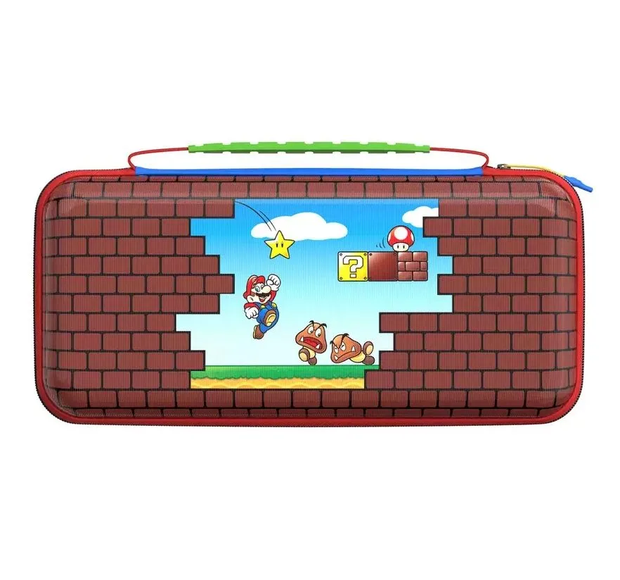Etui Turtle Beach PlayTrek Travel Case Mario Bricks do Nintendo Switch 2 Czerwony