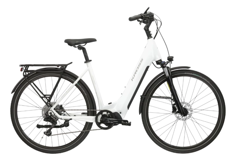 Rower elektryczny Kross KR TransH LS 5.0 U 28 L Biały