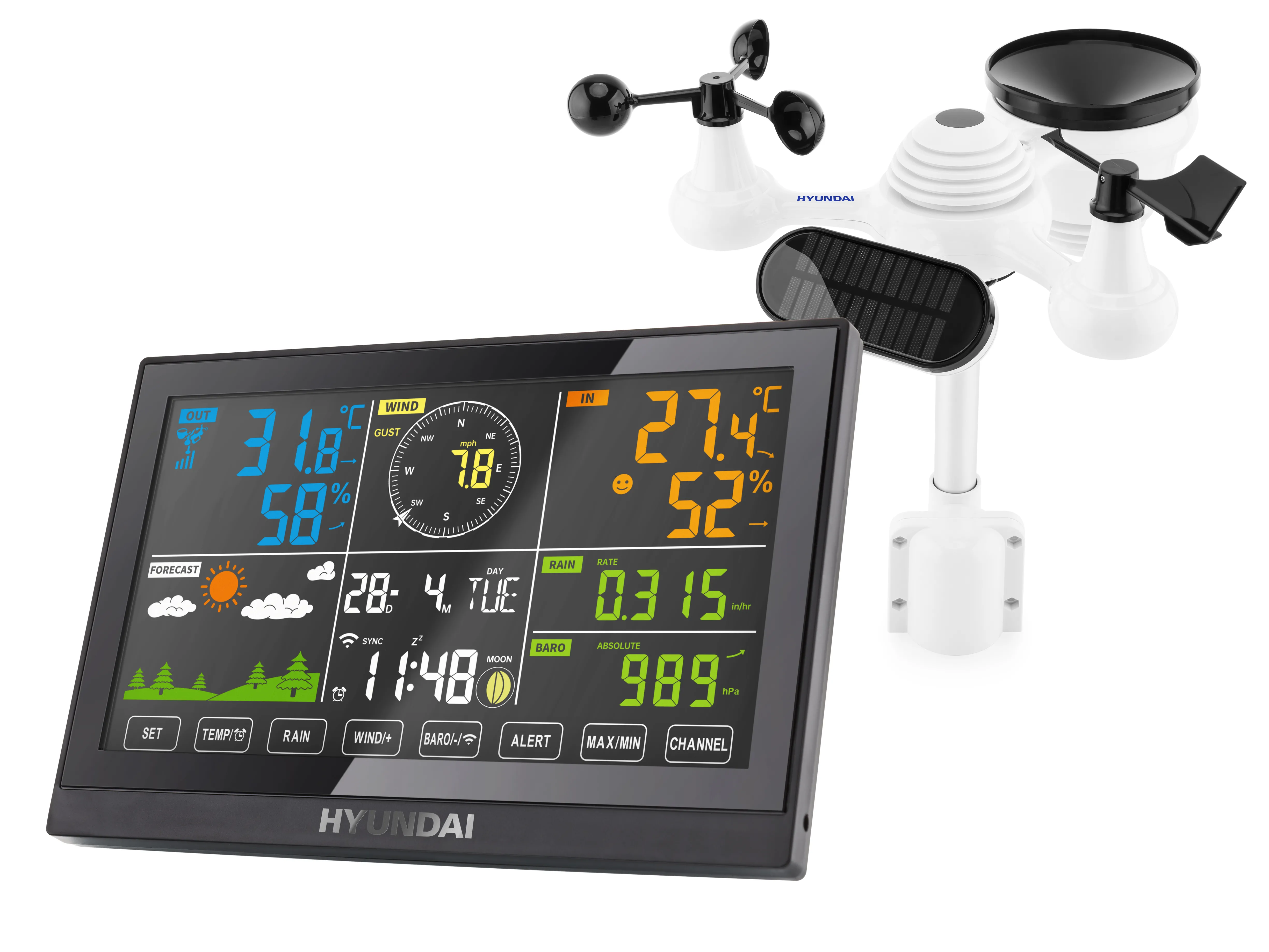 Stacja pogody Hyundai WSP5200WIFI