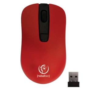 Myszka Rebeltec STAR Red Czerwony
