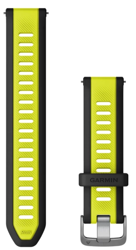 Pasek Garmin Quick Release 20mm Czarno-żółty