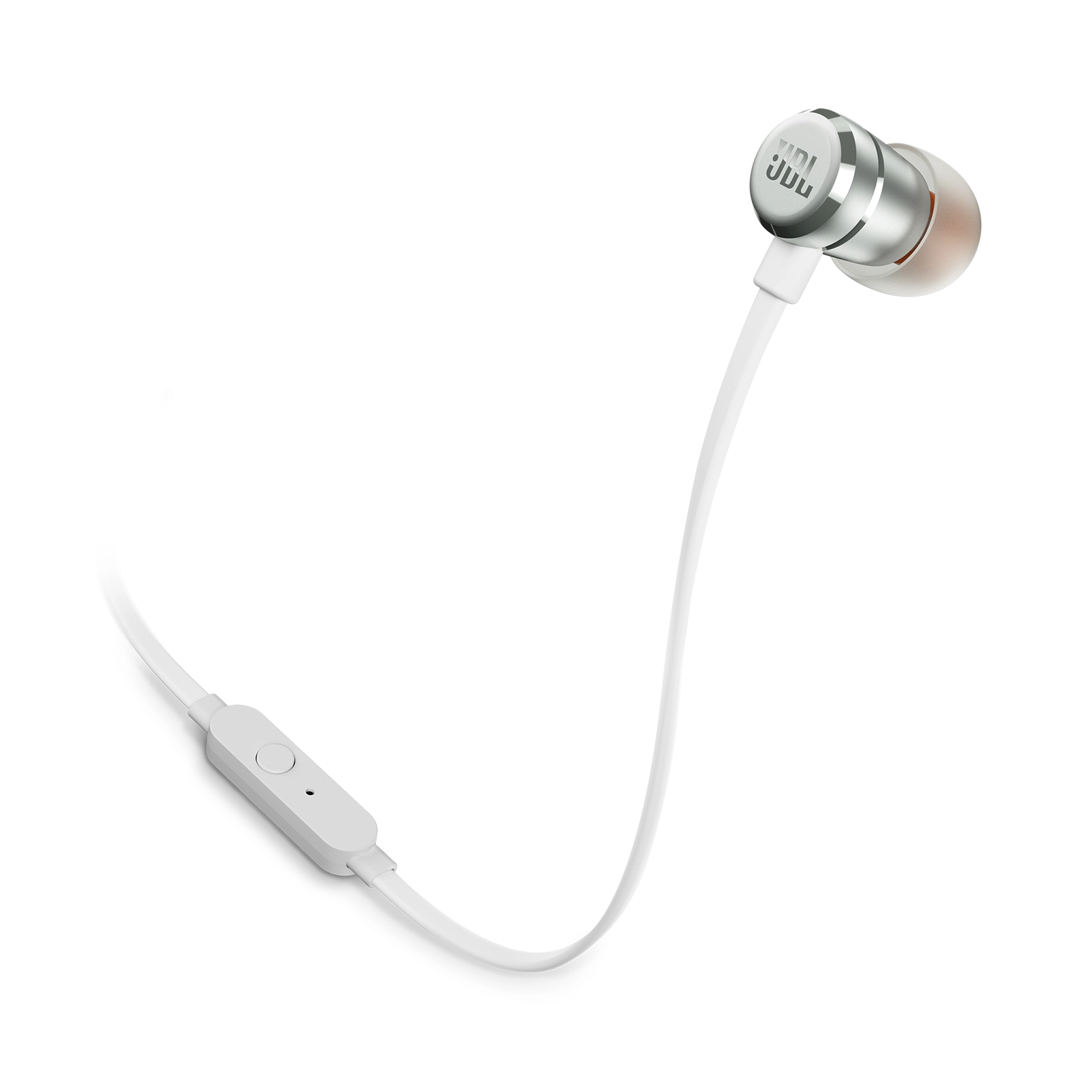 Słuchawki bezprzewodowe JBL Tune 290 Dokanałowe Mikrofon Srebrny