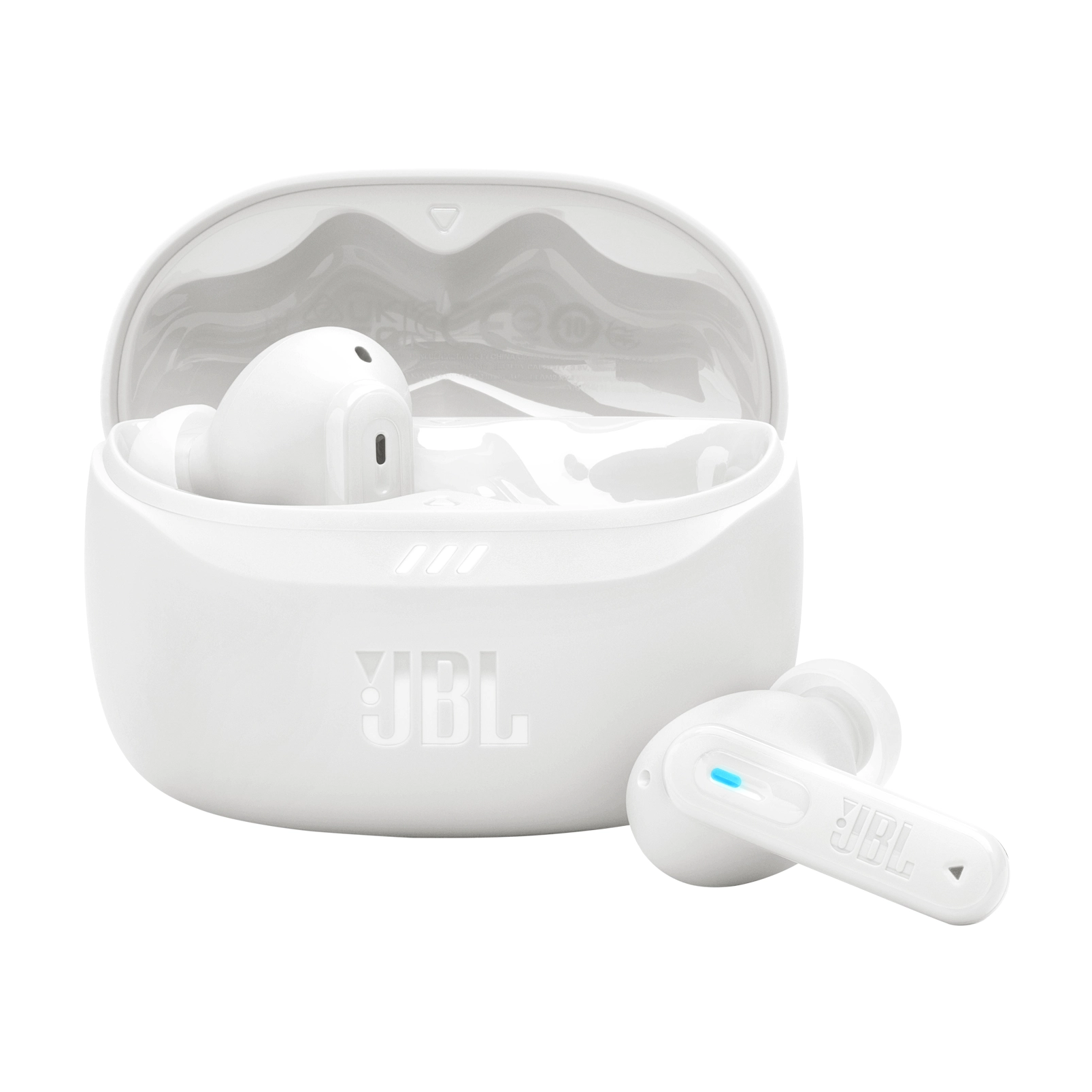 Słuchawki bezprzewodowe JBL Tune Beam 2 Dokanałowe Bluetooth 5.3 Biały